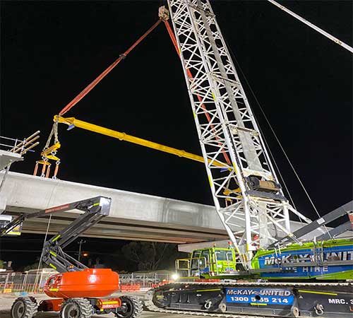 crane hire Bridges victoria
