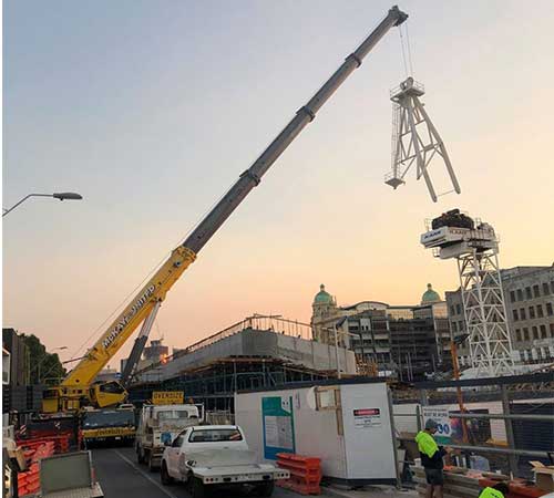 crane hire Construction victoria